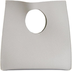 HOXIS Vintage Minimalist Style Soft Pu Leather Handbag Clutch Small Tote