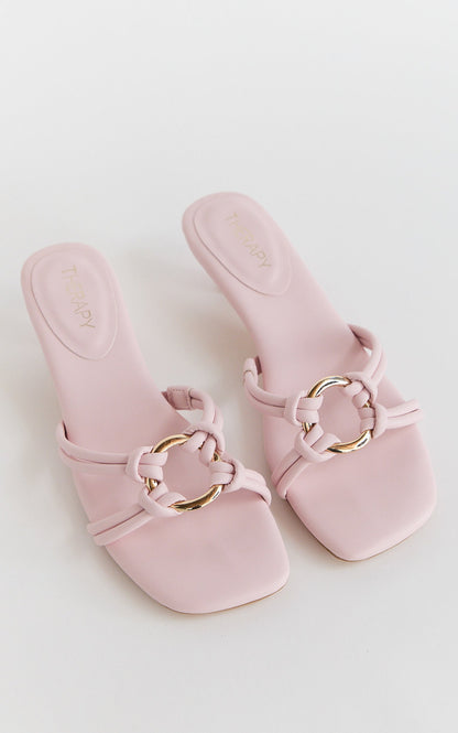Therapy - Haze Heels in Soft Pink