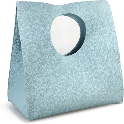 HOXIS Vintage Minimalist Style Soft Pu Leather Handbag Clutch Small Tote