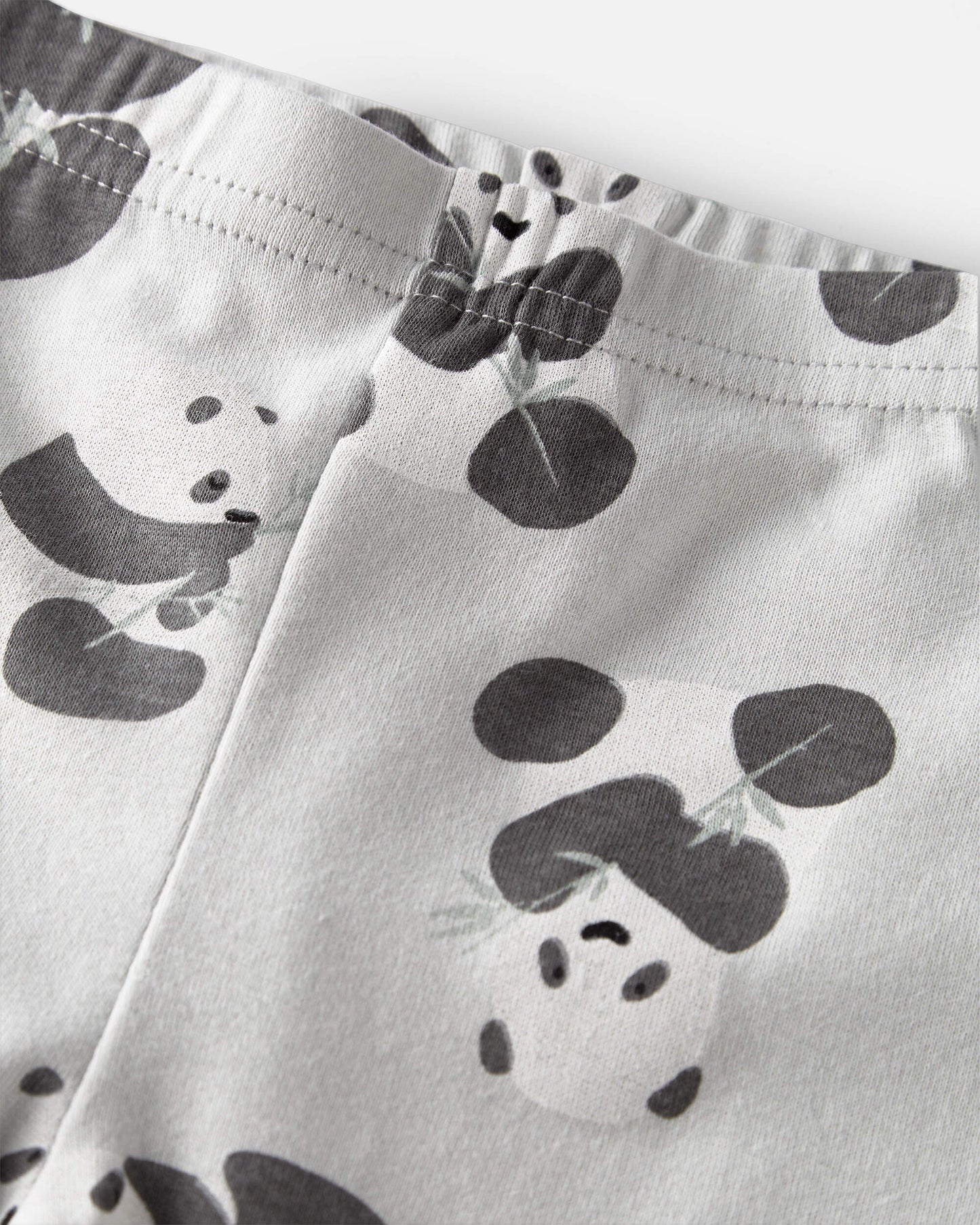 Baby Organic Cotton Pajamas Set in Panda Bear
