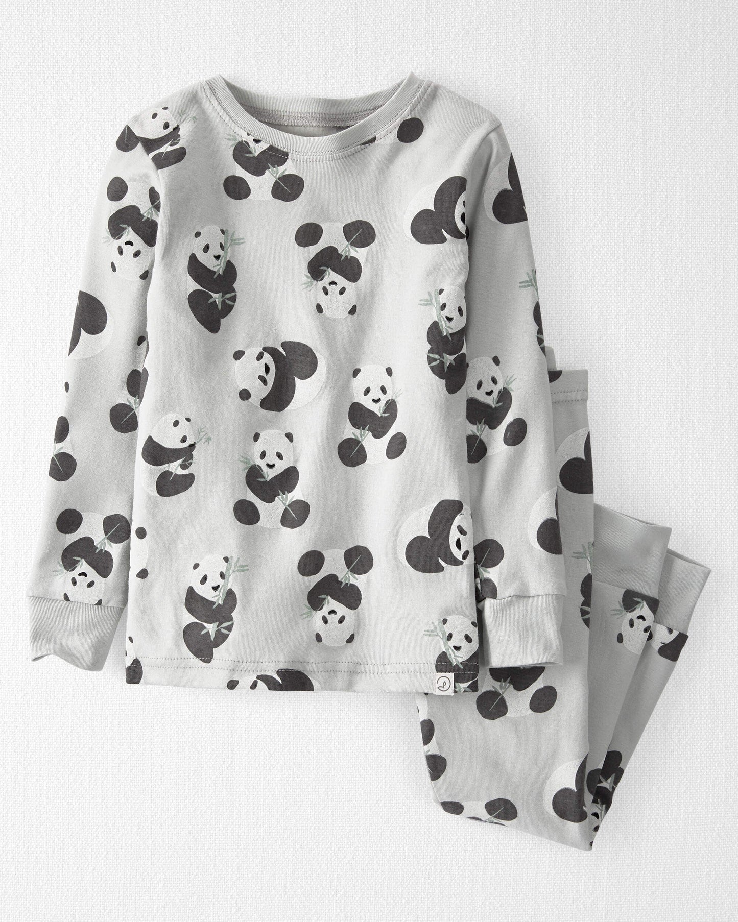 Baby Organic Cotton Pajamas Set in Panda Bear